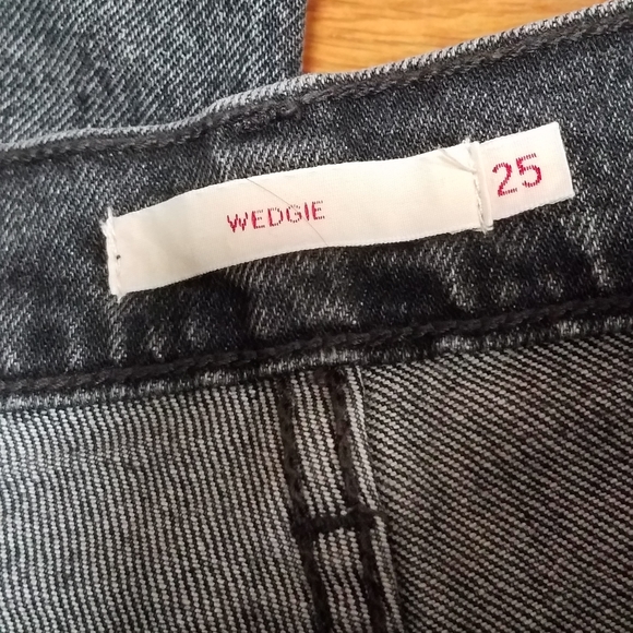 Levi's® Premium Wedgie Fit Straight Women's Jeans Break a Leg 25 - Picture 7 of 7